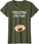 Tailgating for Two Football Game Day Pregnant Expecting Mom