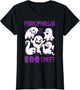 Fibromyalgia is Boo Sheet Purple Boos Funny Halloween Ghost