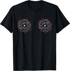 Funny Fireworks 4th of July Boobs