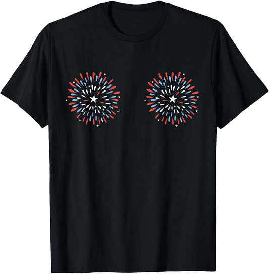 Funny Fireworks 4th of July Boobs
