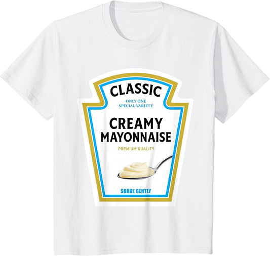 Mayonnaise Mayo Ketchup Mustard Costume Matching Halloween