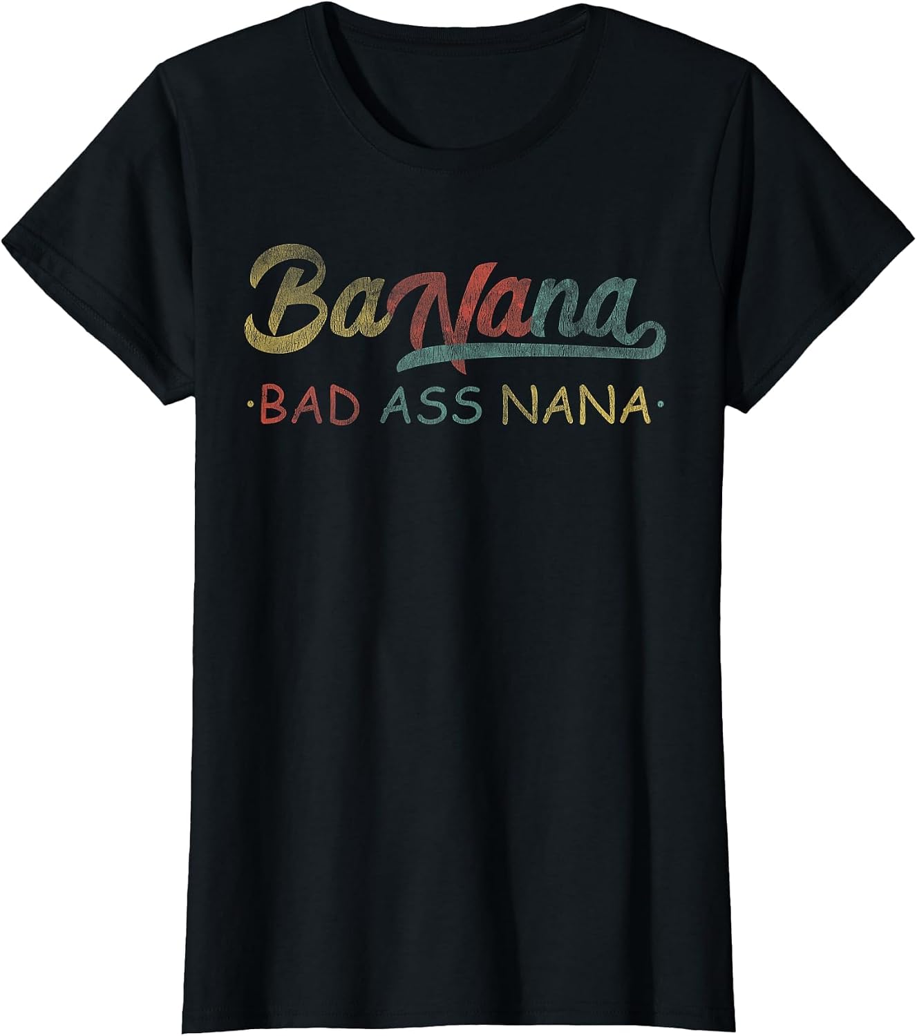 Retro Banana Badass Nana Granny Grandma Funny Mothers Day
