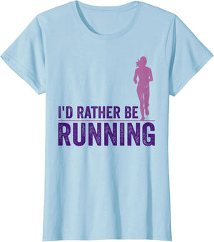 I'd Rather Be Running Girls Runner Women