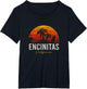 Encinitas California CA Palms Surf Sunset Vintage