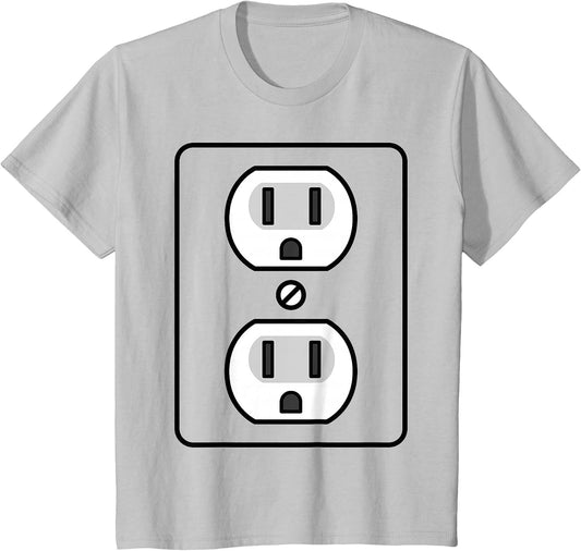 Electrical Outlet Costume Shirt - Funny Halloween Costume