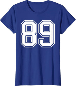 Number 89 Fan Player Jersey Style #89 Men Women Kids