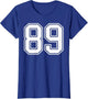 Number 89 Fan Player Jersey Style #89 Men Women Kids