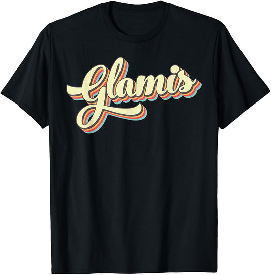 Glamis Retro Art Baseball Font Vintage
