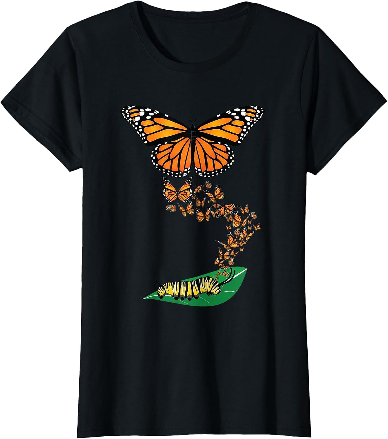 Colorful Caterpillar to Monarch Butterfly Metamorphosis Gift