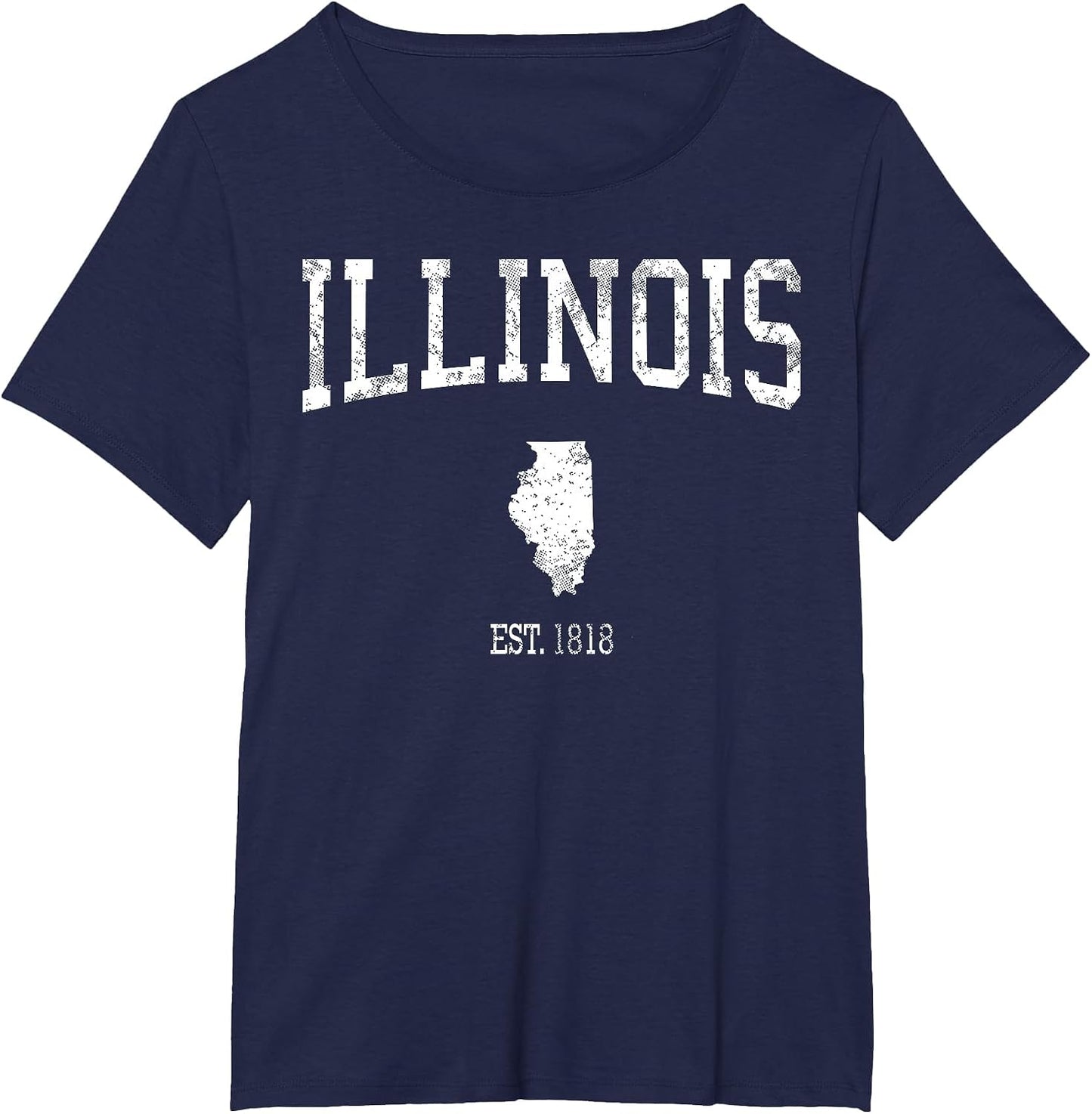 Illinois Vintage Sports Design IL