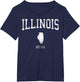 Illinois Vintage Sports Design IL