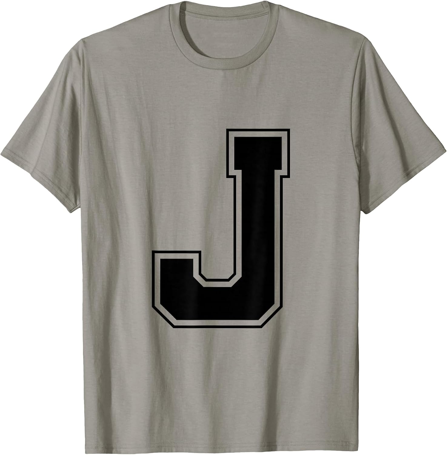 Letter J Big Bold Capital Varsity Alphabet Monogram