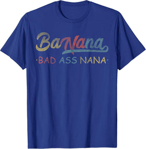 Retro Banana Badass Nana Granny Grandma Funny Mothers Day