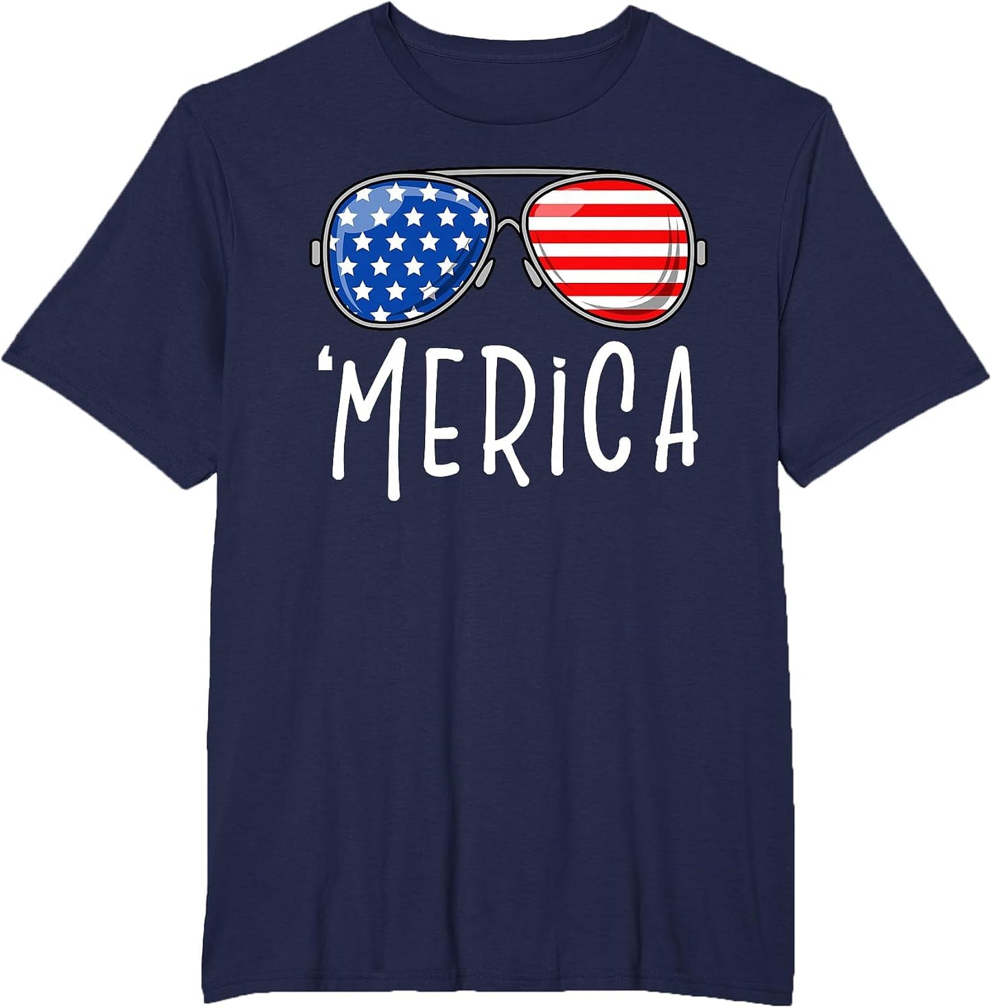 Merica Sunglasses | USA Flag 4th of July Costume