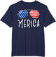 Merica Sunglasses | USA Flag 4th of July Costume
