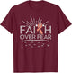 Faith Over Fear Peach Ribbon Endometrial Cancer