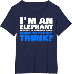 Funny Elephant Trunk Shirt
