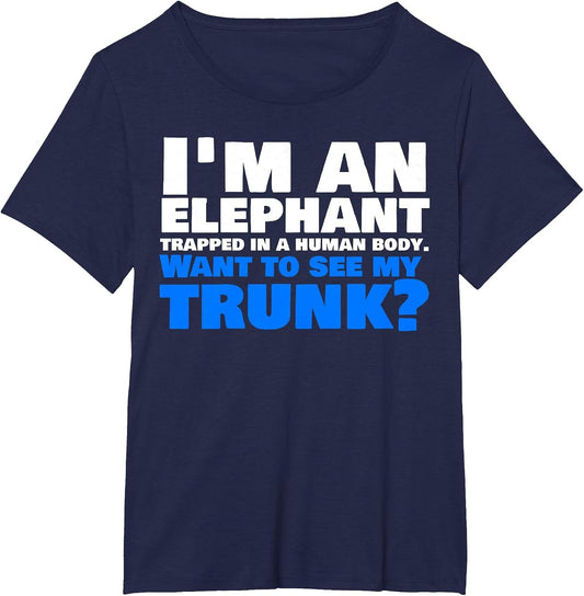 Funny Elephant Trunk Shirt
