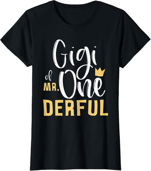 Gigi of Mr Onederful 1st Birthday First One-Derful Matching