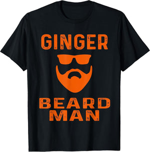 Ginger Beard Man Funny Redhead Irishman Bearded Sunglasses