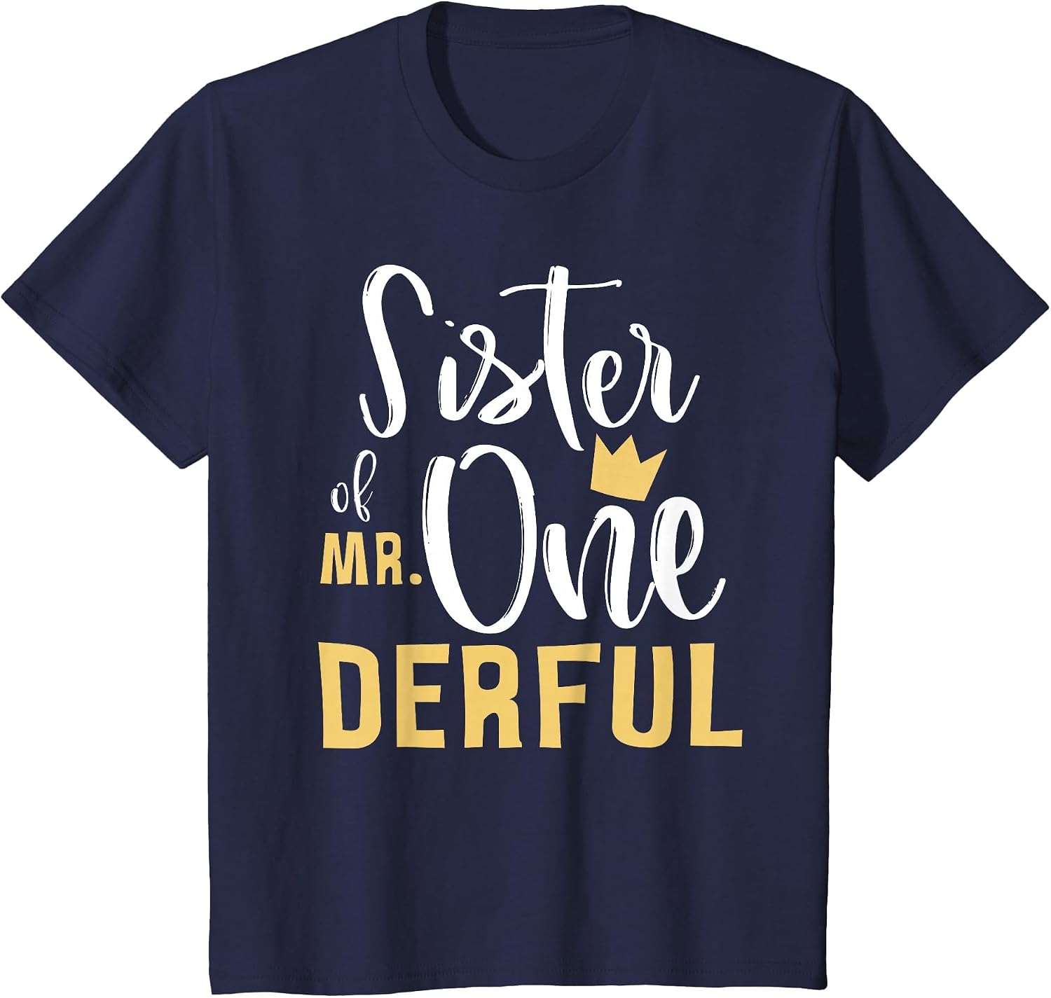 Sister of Mr Onederful 1st Birthday 1 One-Derful Matching
