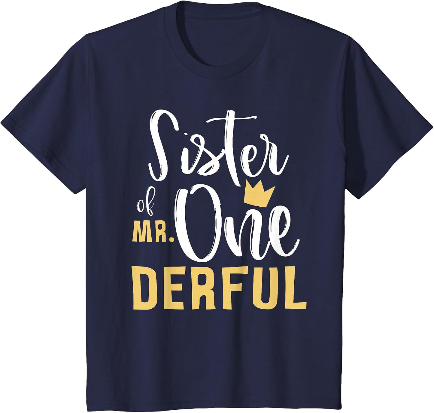 Sister of Mr Onederful 1st Birthday 1 One-Derful Matching