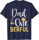Dad of Mr Onederful 1st Birthday First One-Derful Matching