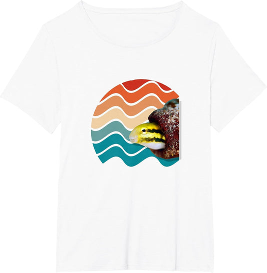 Striped Blenny and Striped Fang Blenn Retro Men Women Kids