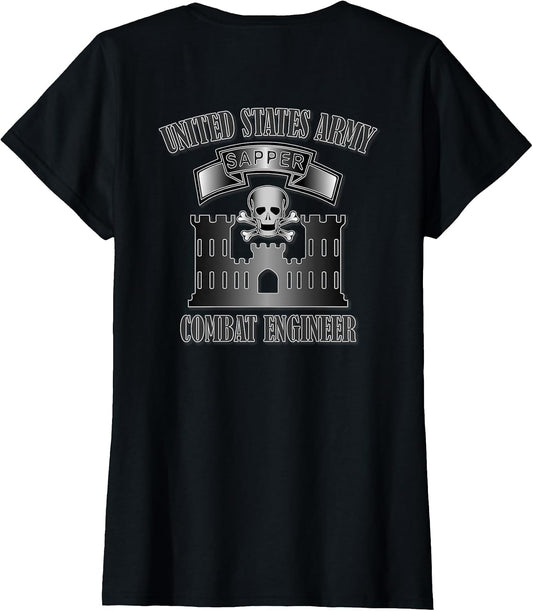 U.S. Army Sapper- Combat Engineer (Back Design)