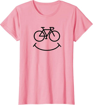 Funny Bicycle Smile for Cycling Fans Road Bike