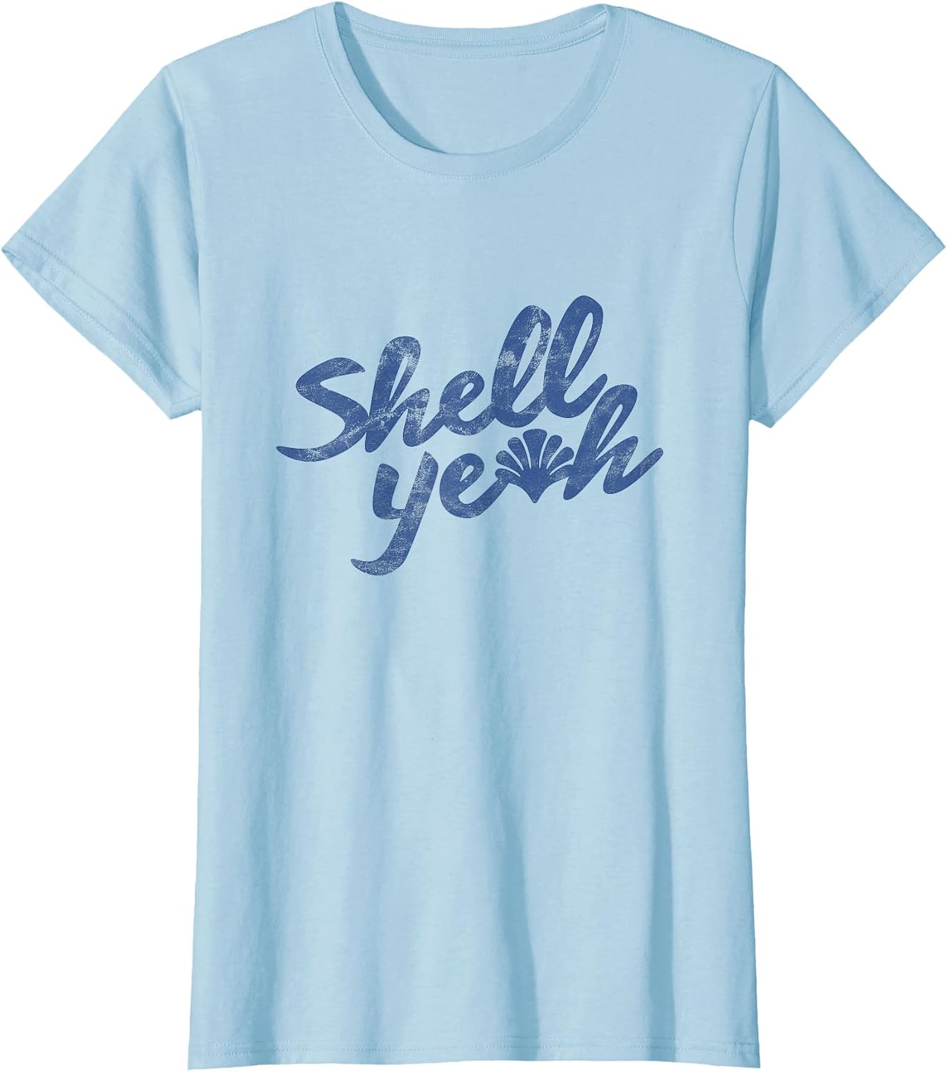 Shell Yeah Beach Vintage Texture