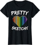 Pretty Sketchy Art Lover Heart Color Pencils Artist Painter