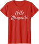Hello Margarita Shirt Funny Cute Mexican Fiesta Drinking