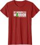 My Husband is a Warrior Lymphoma Cancer Awareness