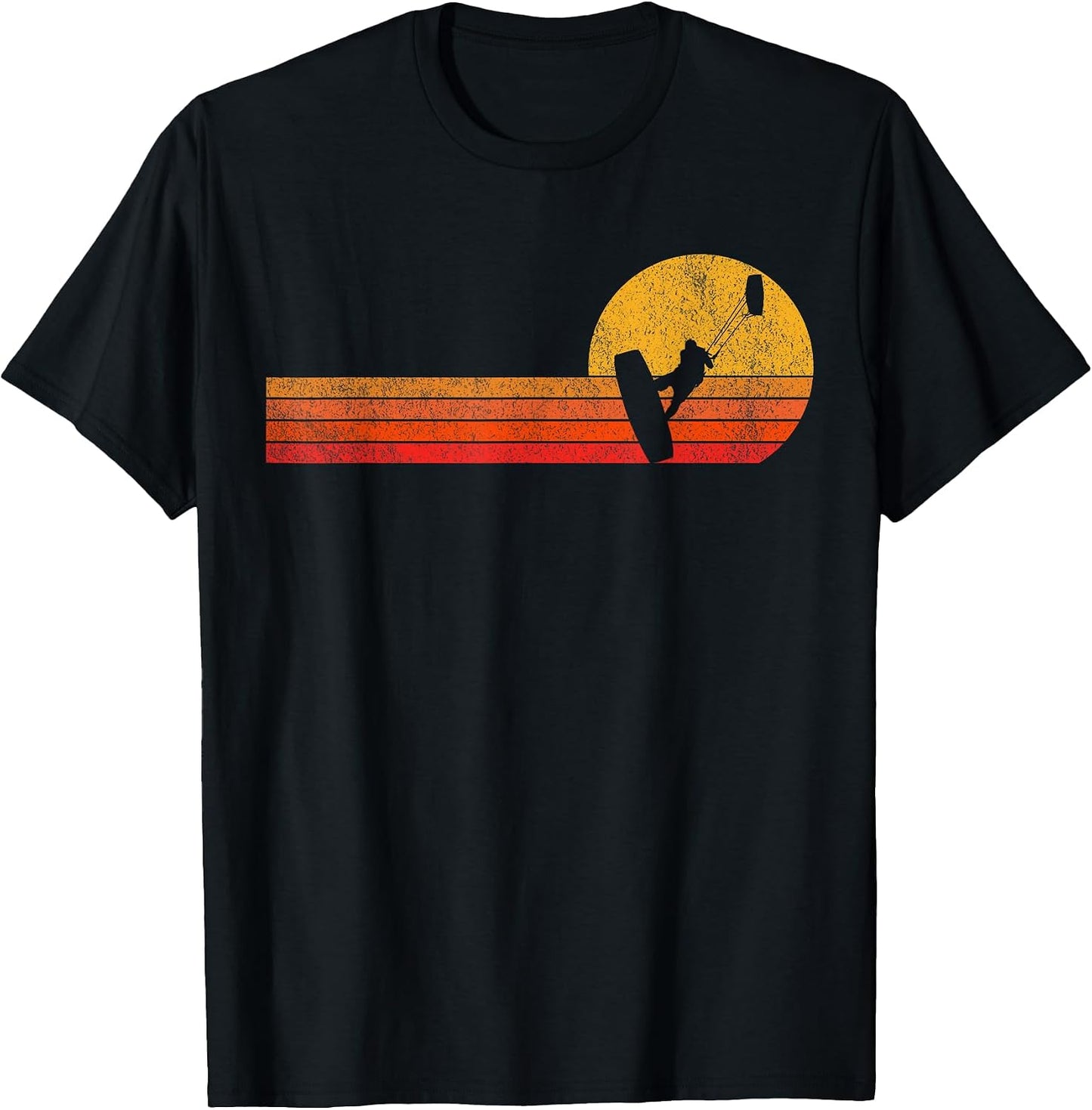 Retro Kitesurfing Kiteboarding Kitesurf Kiteboarder Vintage