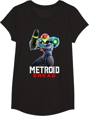 Dread Samus Aran Standing Nintendo Hero Poster