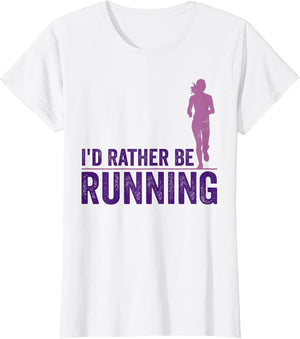 I'd Rather Be Running Girls Runner Women