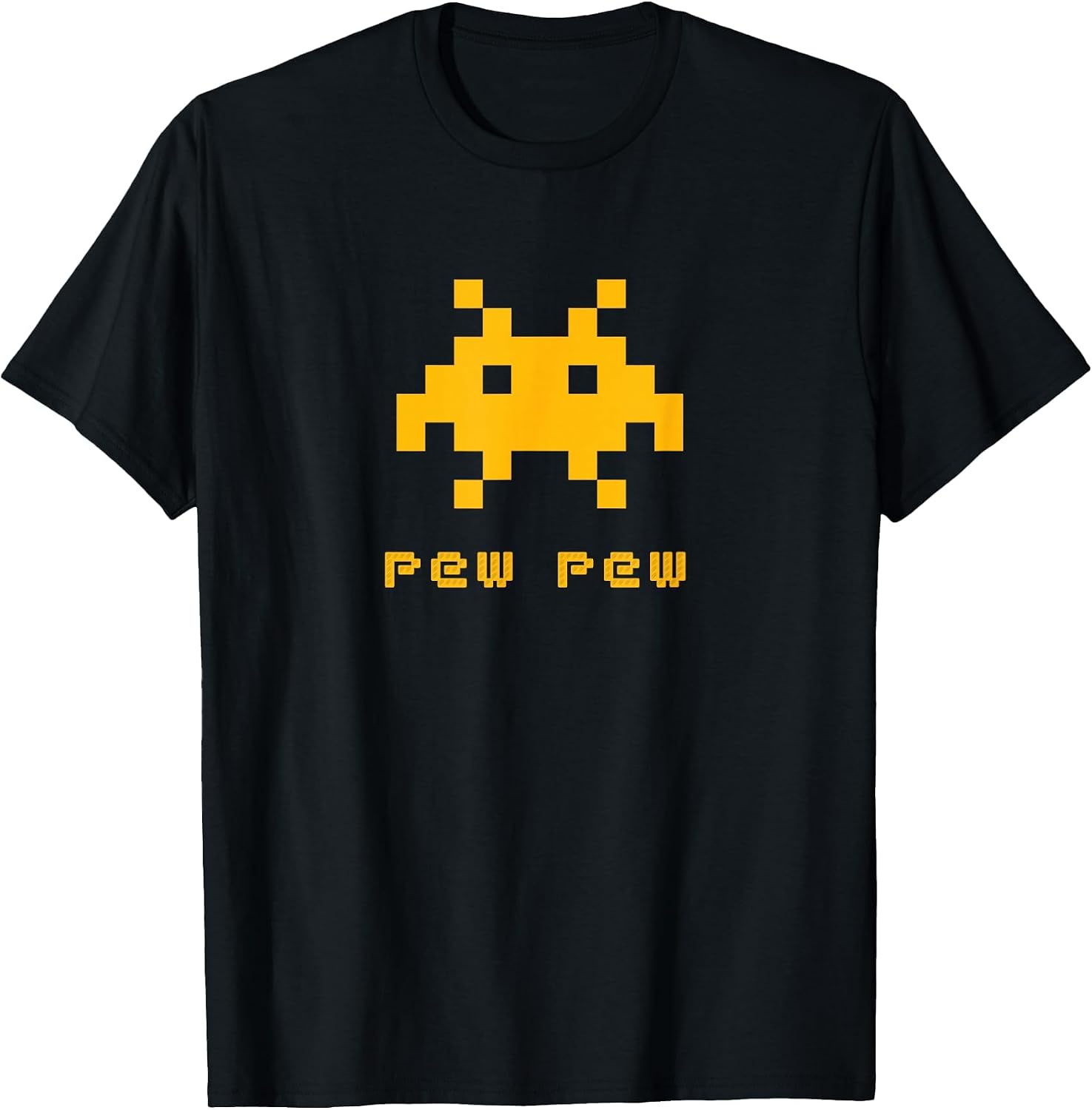 Space Alien Invaders 8-bit Retro UFO Video Gamer