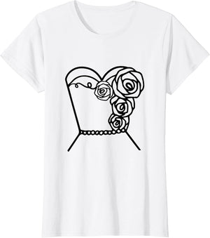 Wedding Dress Bride-to-Be Miss to Mrs Bride Gift