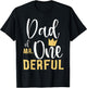 Dad of Mr Onederful 1st Birthday First One-Derful Matching