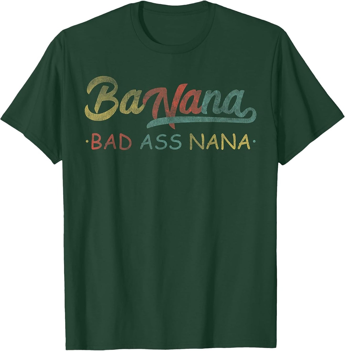 Retro Banana Badass Nana Granny Grandma Funny Mothers Day