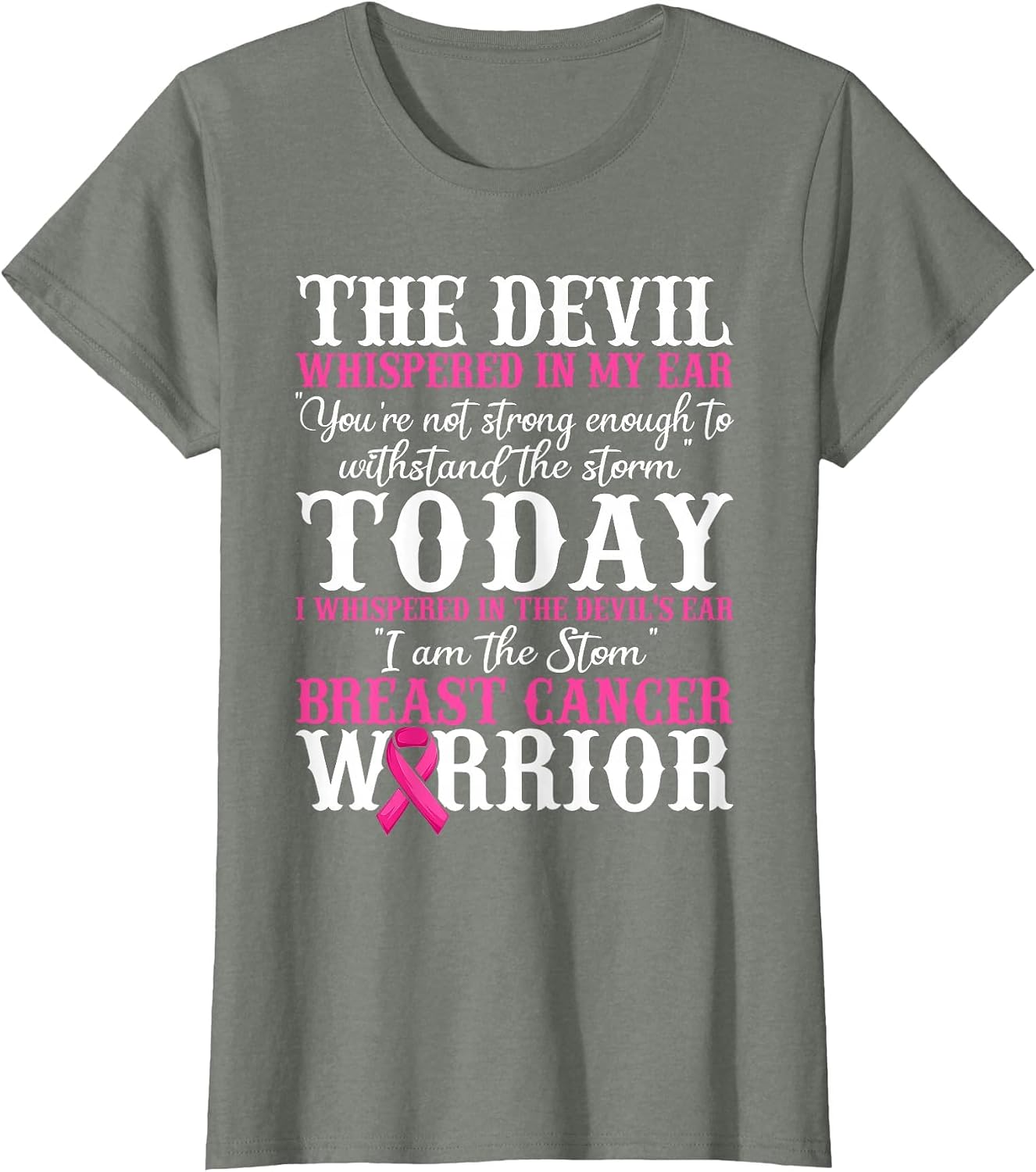 I Am The Storm Breast Cancer Warrior Pink Breast Cancer
