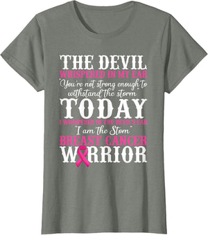 I Am The Storm Breast Cancer Warrior Pink Breast Cancer
