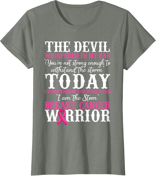 I Am The Storm Breast Cancer Warrior Pink Breast Cancer