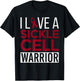 I Love a Sickle Cell Warrior Awareness Month Ribbon