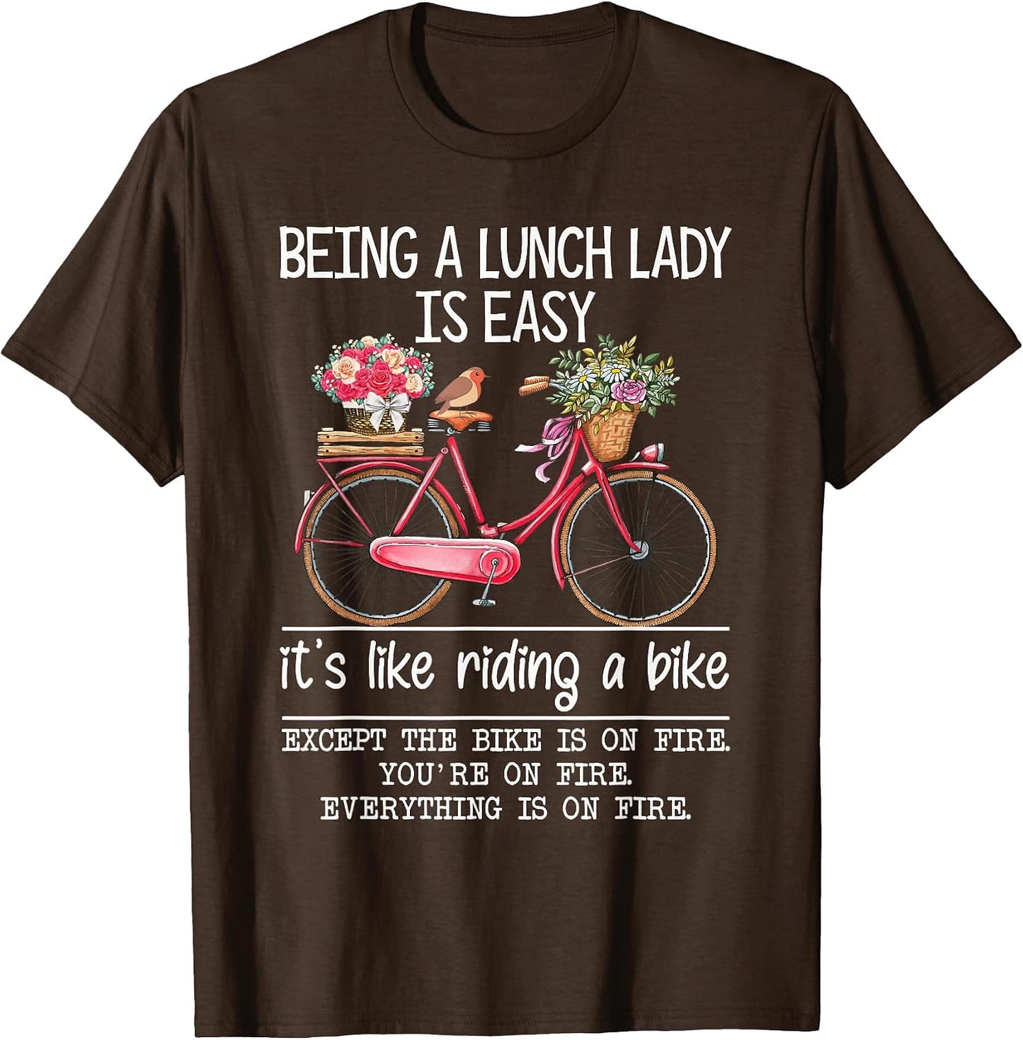 Being A Lunch Lady is Easy It's Like Riding A Bike