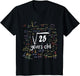 Square Root Of 25 - 5th Birthday 5 Year Old Math Bday