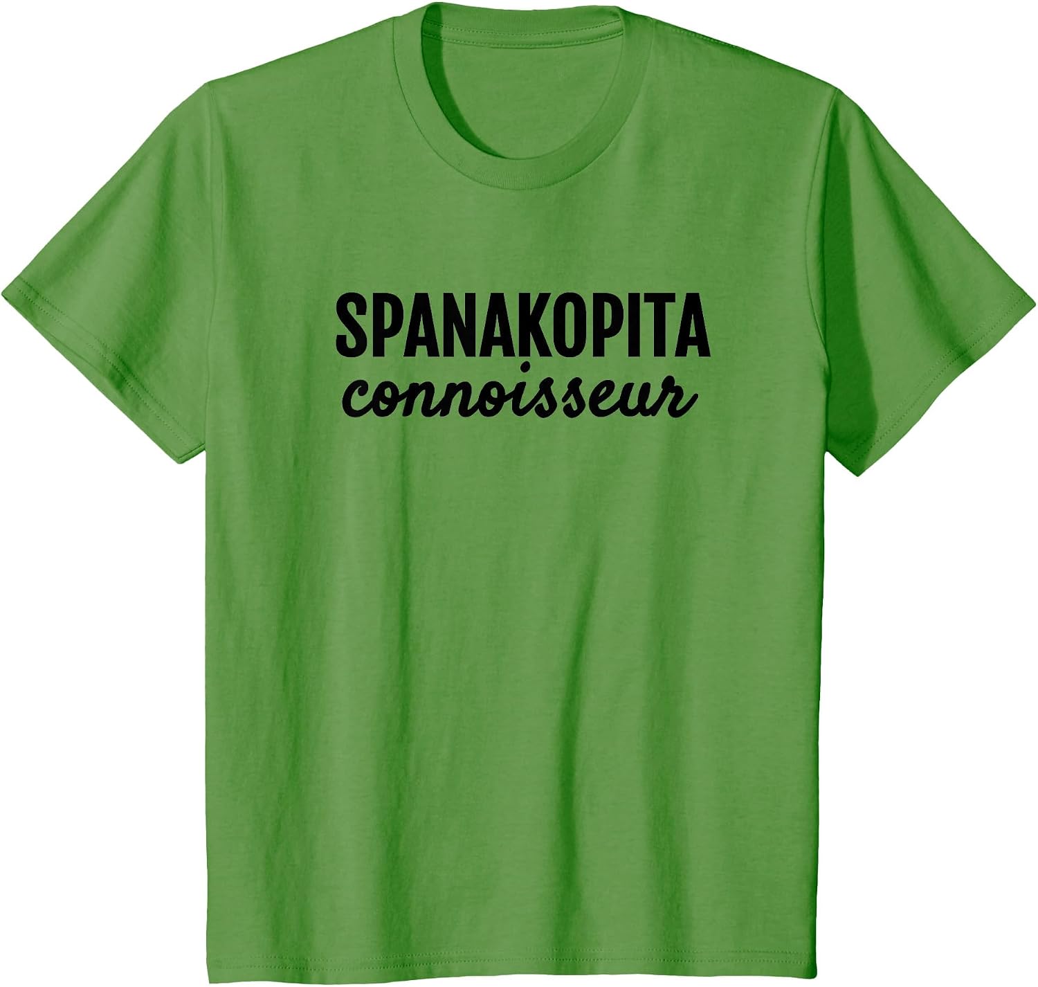 SPANAKOPITA Connoisseur Greek Foodies Hangry T Shirt