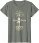 Yoga Tree of Life with Sayings Vriksasana Hatha Pose