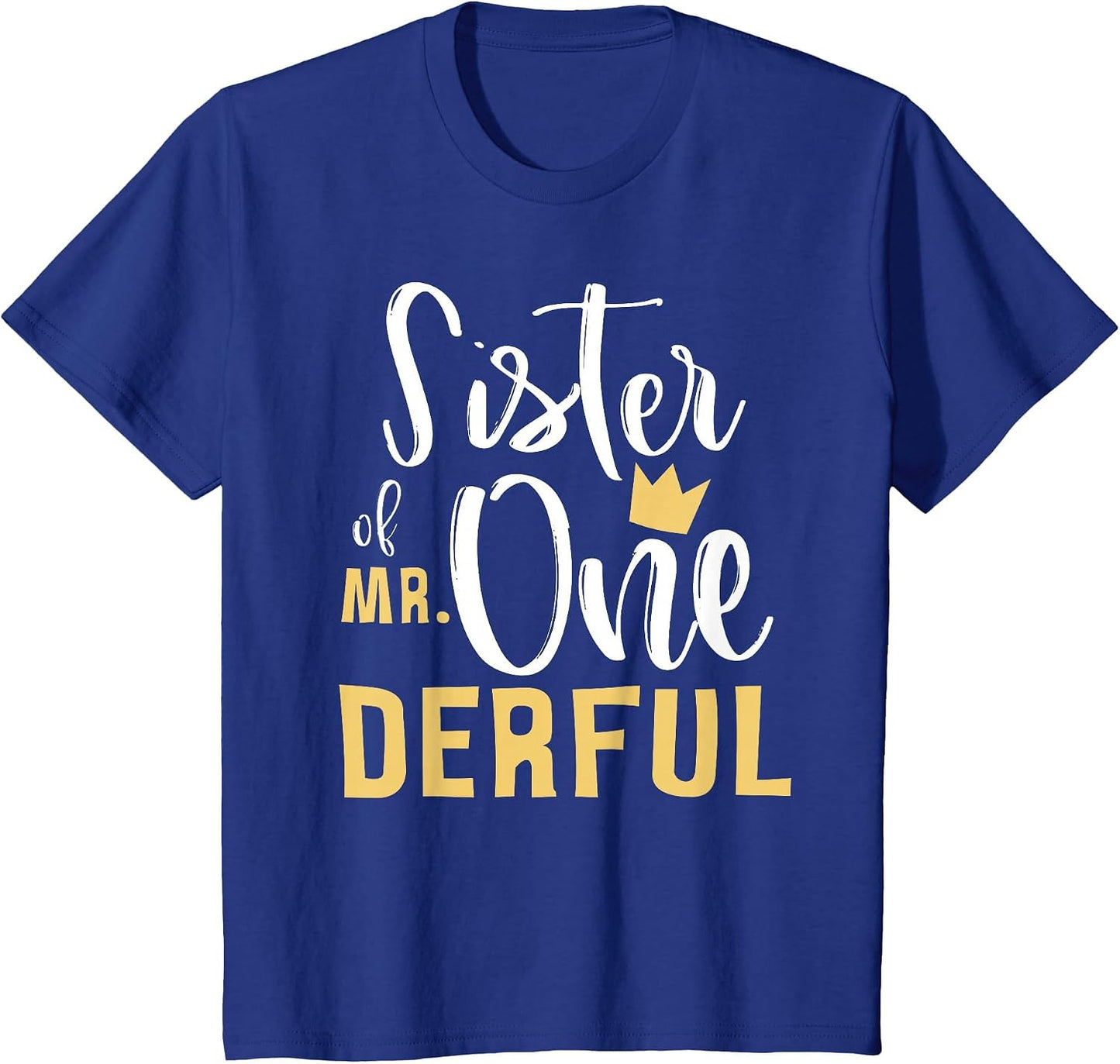 Sister of Mr Onederful 1st Birthday 1 One-Derful Matching